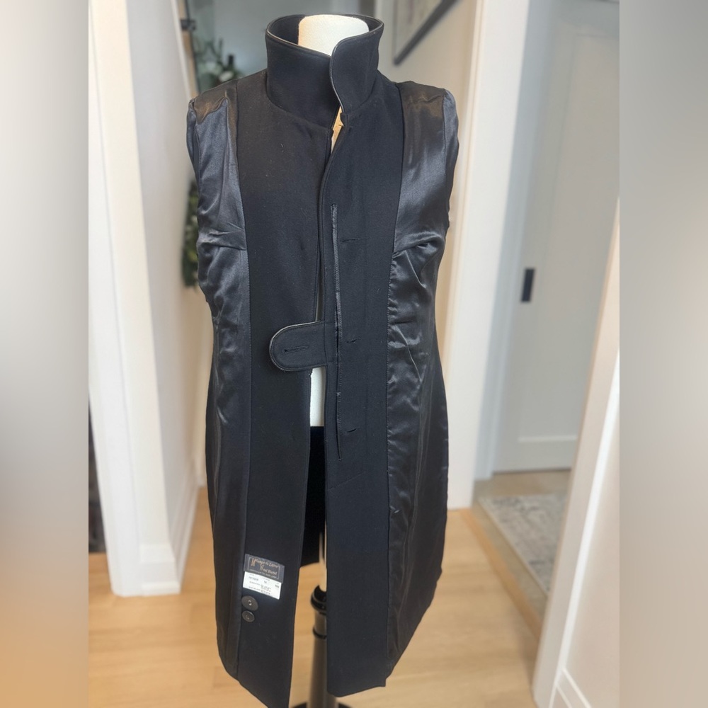 ME-JAY Wool Blend Coat Black – Size 14 - Picture 9 of 12